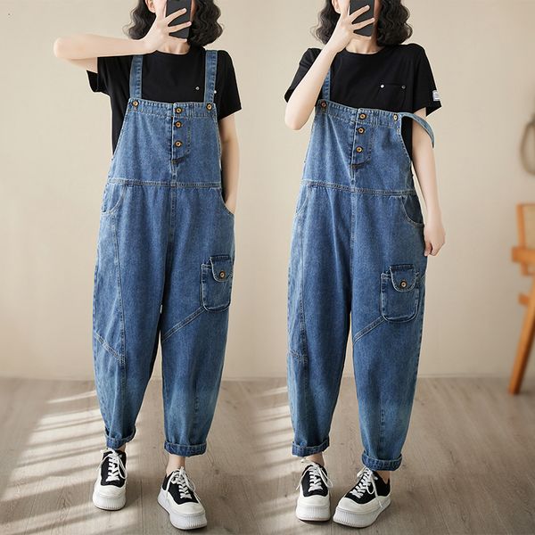 women's jeans summer fashion vintage patchwork suspender pants simple solid color basic casual loose streetwear overalls trouser 230422, Blue
women's jeans summer fashion vintage patchwork suspender pants simple solid color basic casual loose streetwear overalls trouser 230422, Blue