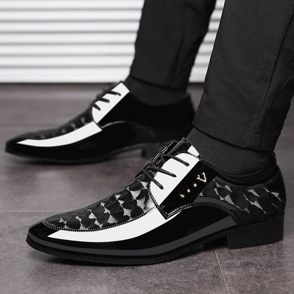dress shoes men pointedtoe business oxford casual soft leather breathable glossy lowlight buckle 230422, Black
dress shoes men pointedtoe business oxford casual soft leather breathable glossy lowlight buckle 230422, Black