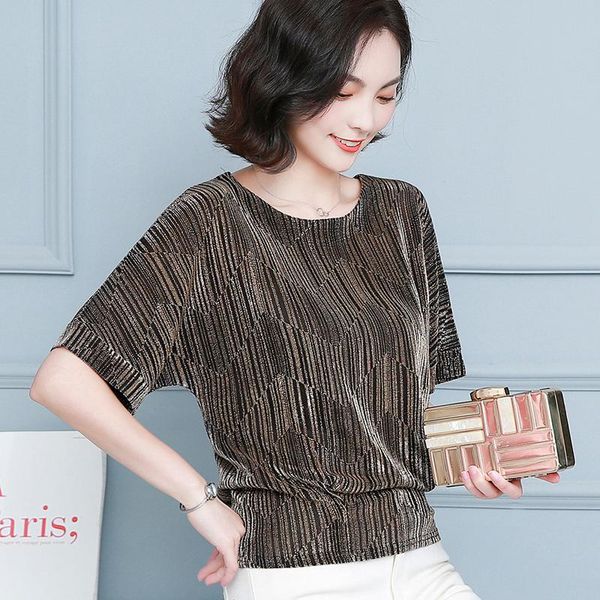 t-shirt glitter shirt fashion elegant shiny sequin blouse tunic women blouses red golden shine women's blouses plus size new 10127, White
t-shirt glitter shirt fashion elegant shiny sequin blouse tunic women blouses red golden shine women's blouses plus size new 10127, White
