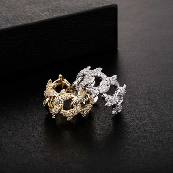 thorn bubble cuban chain open cuff ring mens adjustable iced out cubic zirconia hip hop punk rock finger rings band daily street jewelry 18k, Silver
thorn bubble cuban chain open cuff ring mens adjustable iced out cubic zirconia hip hop punk rock finger rings band daily street jewelry 18k, Silver