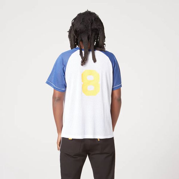 23ss new woman men's t-shirts no.8 letter printed tee hip hop casual summer classic color matching mesh short sleeve fashion breathable, White;black
23ss new woman men's t-shirts no.8 letter printed tee hip hop casual summer classic color matching mesh short sleeve fashion breathable, White;black