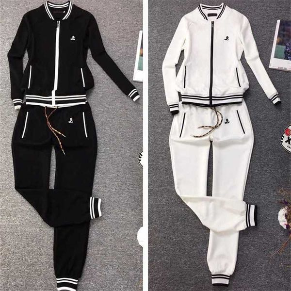 20% off wind pure cotton casual sports women's autumn age reducing cardigan two piece set large european fashion trend, White
20% off wind pure cotton casual sports women's autumn age reducing cardigan two piece set large european fashion trend, White