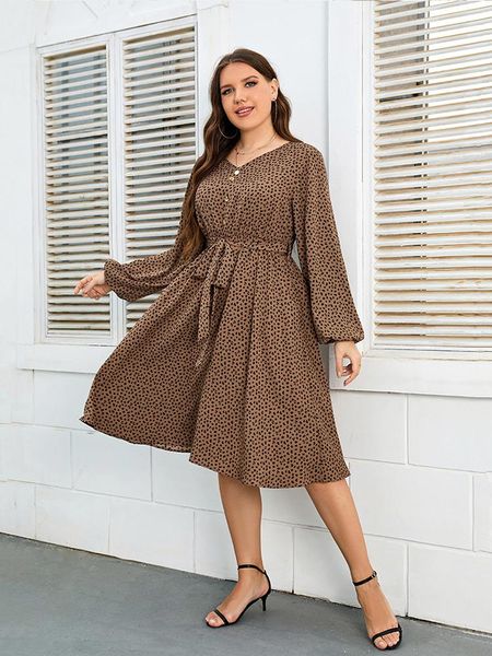 dresses plus size fashion women's elegant women dresses for women clothing 2022 summer casual polka dots belt v neck aline dress, Black
dresses plus size fashion women's elegant women dresses for women clothing 2022 summer casual polka dots belt v neck aline dress, Black