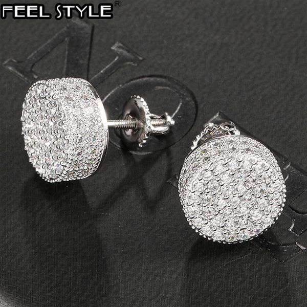 stud hip hop 1pair micro full paved round zircon cz stone bling iced out stud earring copper earrings for men jewelry 230208288d, Golden;silver
stud hip hop 1pair micro full paved round zircon cz stone bling iced out stud earring copper earrings for men jewelry 230208288d, Golden;silver