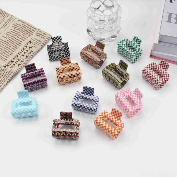 butterfly barrettes korean chessboard checkered temperament checkered square grip clip small versatile acrylic hair clip shark clip, Golden;silver
butterfly barrettes korean chessboard checkered temperament checkered square grip clip small versatile acrylic hair clip shark clip, Golden;silver