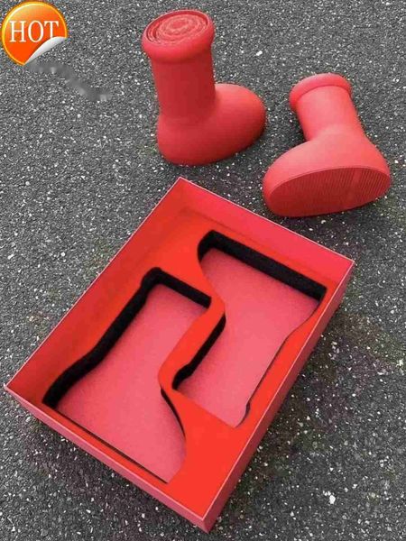 2023 mschf men women rain boots designers big red boot thick bottom non-slip booties rubber platform bootie fashion astro boy z2 dgs'&#, Black
2023 mschf men women rain boots designers big red boot thick bottom non-slip booties rubber platform bootie fashion astro boy z2 dgs'&#, Black