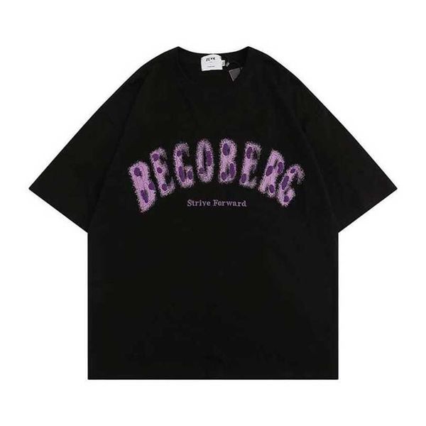22% off street letter embroidered short sleeve t-shirt summer men's fashion loose lazy style round neck clothes, White;black
22% off street letter embroidered short sleeve t-shirt summer men's fashion loose lazy style round neck clothes, White;black