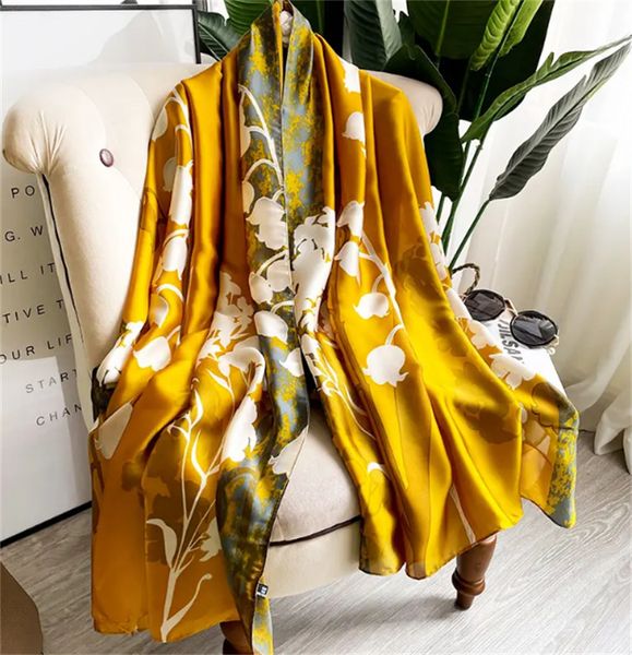 golden flower printed satin scarf, elegant sunscreen shawl, beach travel headscarf, women's outdoor windproof headscarf, Blue;gray
golden flower printed satin scarf, elegant sunscreen shawl, beach travel headscarf, women's outdoor windproof headscarf, Blue;gray
