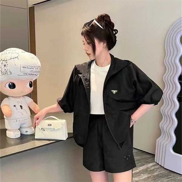 24% off summer new product home triangle hooded half sleeve small coat+elastic waist ribbon shorts casual set for women, White
24% off summer new product home triangle hooded half sleeve small coat+elastic waist ribbon shorts casual set for women, White