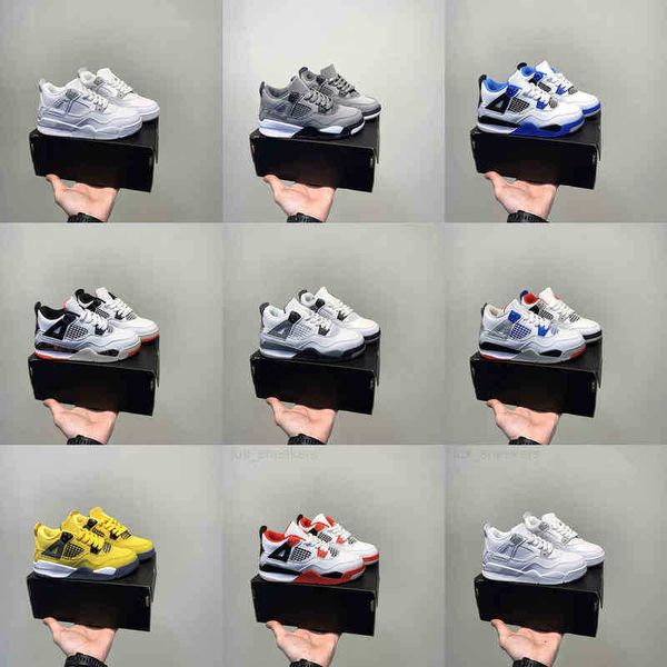 st quality kids designer casual shoes jumpman 4 4s basketball shoes toddler jordon low sneaker boys girls trainers runner shoe fire red thun
st quality kids designer casual shoes jumpman 4 4s basketball shoes toddler jordon low sneaker boys girls trainers runner shoe fire red thun