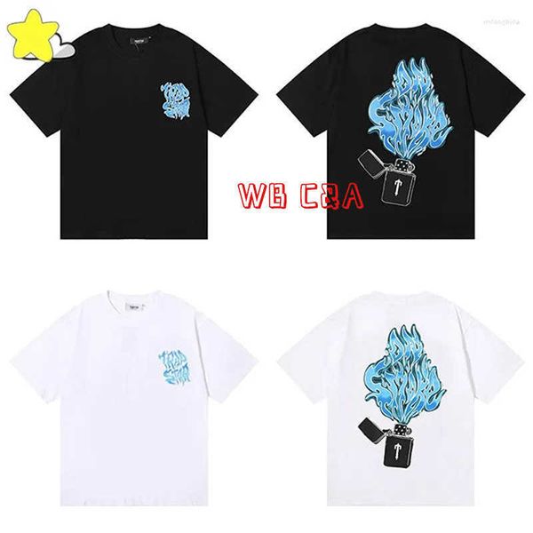 trapstar short sleeved niche trendy brand co branded lighter printed t-shirt for men's unisex, White;black
trapstar short sleeved niche trendy brand co branded lighter printed t-shirt for men's unisex, White;black