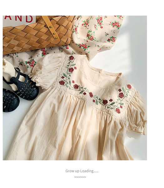 ins style girls clothing dresses short sleeve summer flower embroidery dress 100% cotton girl kids elegant, Red;yellow
ins style girls clothing dresses short sleeve summer flower embroidery dress 100% cotton girl kids elegant, Red;yellow