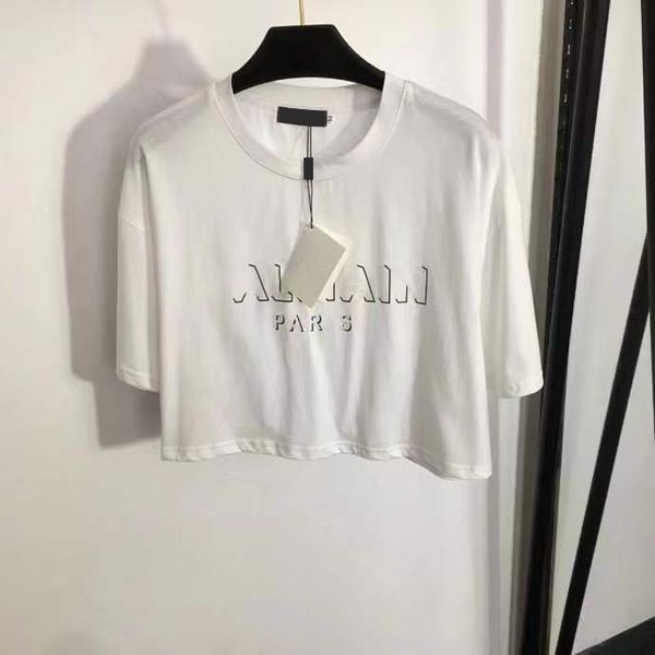 23 designers t-shirts women tees apparel new shoulder button gold letter shirt print short sleeve a crop t-shirt white ladies official same
23 designers t-shirts women tees apparel new shoulder button gold letter shirt print short sleeve a crop t-shirt white ladies official same