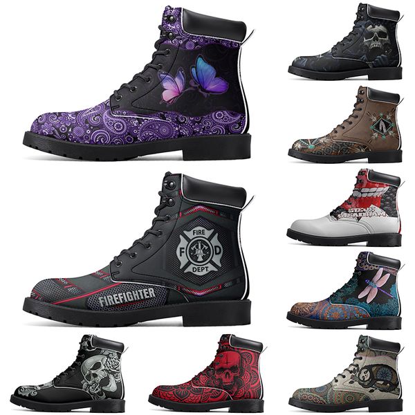 Diy Fashionable Versatile Outdoor Boots Non-slip Winter Comfortable Casual Customized Elevated Classsic Light Teal Totem Boots
Diy Fashionable Versatile Outdoor Boots Non-slip Winter Comfortable Casual Customized Elevated Classsic Light Teal Totem Boots