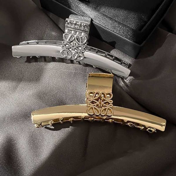 pink barrette alloy luo family letter large shark clip back spoon pan hair clasp clip temperament versatile hairpin hair accessories for wom, Golden;silver
pink barrette alloy luo family letter large shark clip back spoon pan hair clasp clip temperament versatile hairpin hair accessories for wom, Golden;silver