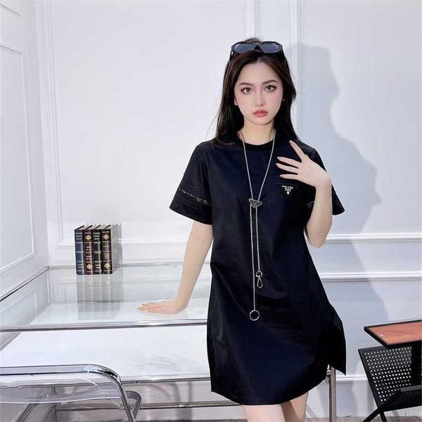 20% off family spring/summer new fashionable and modern triangle embroidery lace with necklace short sleeve loose fitting dress, Black;gray
20% off family spring/summer new fashionable and modern triangle embroidery lace with necklace short sleeve loose fitting dress, Black;gray