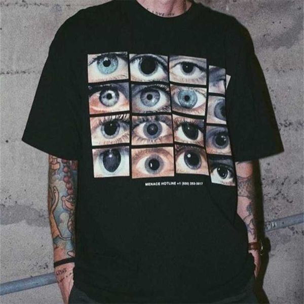 24% off american vintage eyeprint short t-shirt men's explosion street loose half sleeve ins fashion label, White;black
24% off american vintage eyeprint short t-shirt men's explosion street loose half sleeve ins fashion label, White;black