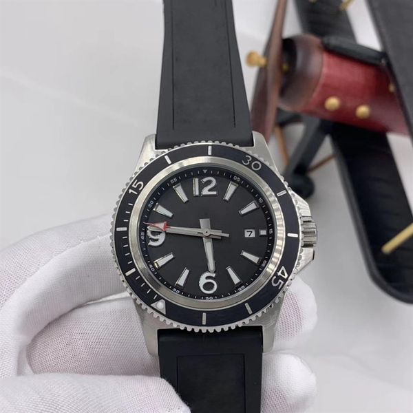 1884 super ocean 46mm watch black dial stainless steel rotating bezel mens automatic mechanical rubber band watch wristwatches243i, Slivery;brown
1884 super ocean 46mm watch black dial stainless steel rotating bezel mens automatic mechanical rubber band watch wristwatches243i, Slivery;brown