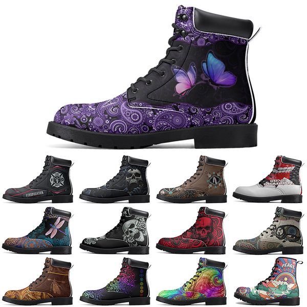 Diy Fashionable Versatile Outdoor Boots Non-slip Winter Comfortable Casual Customized Elevated Classsic Light GreenYellow Totem Boots
Diy Fashionable Versatile Outdoor Boots Non-slip Winter Comfortable Casual Customized Elevated Classsic Light GreenYellow Totem Boots