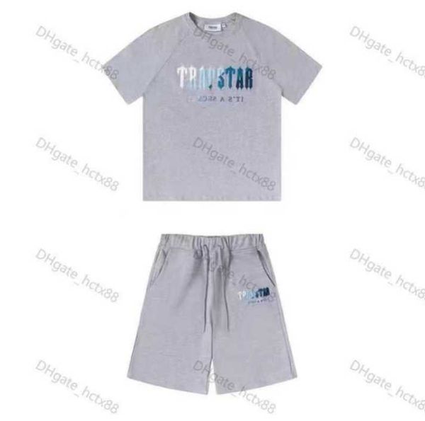 men's t-shirts brand men's tracksuit t-shirt shorts suit two piece sets summer plush embroidery trapstar short sleeve sportswearme, White;black
men's t-shirts brand men's tracksuit t-shirt shorts suit two piece sets summer plush embroidery trapstar short sleeve sportswearme, White;black