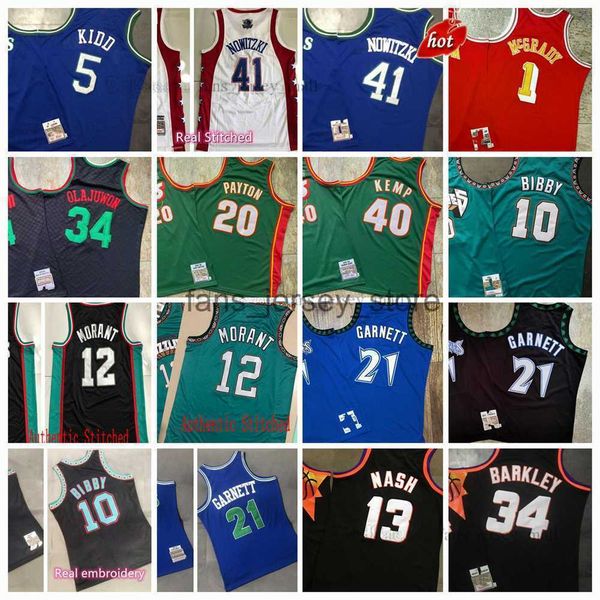 mitchell&ness real stitched retro basketball 41 nowitzk 12 morant jerseys authentic embroidery quality jersey digital print 5 kidd 34 ray 13, Black;red
mitchell&ness real stitched retro basketball 41 nowitzk 12 morant jerseys authentic embroidery quality jersey digital print 5 kidd 34 ray 13, Black;red