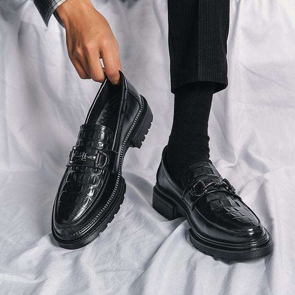 dress shoes mens breathable tassel loafers leather luxury comfortable flats moccasins men's casual 230422, Black
dress shoes mens breathable tassel loafers leather luxury comfortable flats moccasins men's casual 230422, Black