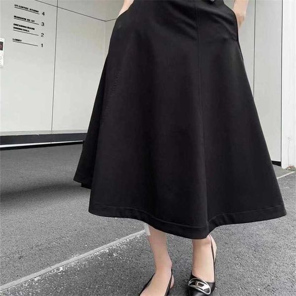 24% off spring/summer new product home triangle decorated rear mid zipper umbrella splice college style slim waist half skirt, Black
24% off spring/summer new product home triangle decorated rear mid zipper umbrella splice college style slim waist half skirt, Black