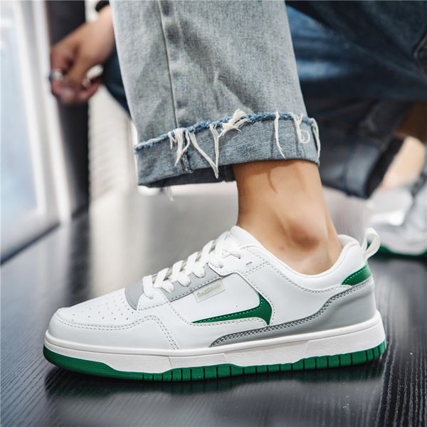 dress shoes for men fashion korean style casual comfortable skateboarding sneakers mixed colors lace up walking 230422, Black
dress shoes for men fashion korean style casual comfortable skateboarding sneakers mixed colors lace up walking 230422, Black