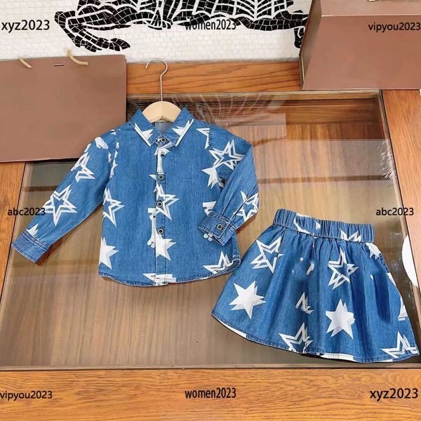 luxury kids tracksuits clothes fashion child sets baby 2pcs single breasted denim jacket and denim pleated short skirt summer outdoors suits, White
luxury kids tracksuits clothes fashion child sets baby 2pcs single breasted denim jacket and denim pleated short skirt summer outdoors suits, White