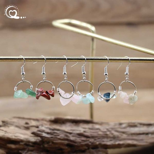 charm bohemia handmade natural stone chips hoop earring raw crystal quartz gravel dangle reiki hook eardrop women jewelry gifts qc7044 w0422, Golden
charm bohemia handmade natural stone chips hoop earring raw crystal quartz gravel dangle reiki hook eardrop women jewelry gifts qc7044 w0422, Golden