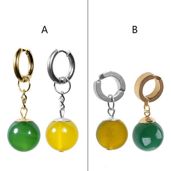 charm anime stud earrings yellow green agate inlay round pearls ear clip earrings for anime fan men women w0422, Golden
charm anime stud earrings yellow green agate inlay round pearls ear clip earrings for anime fan men women w0422, Golden