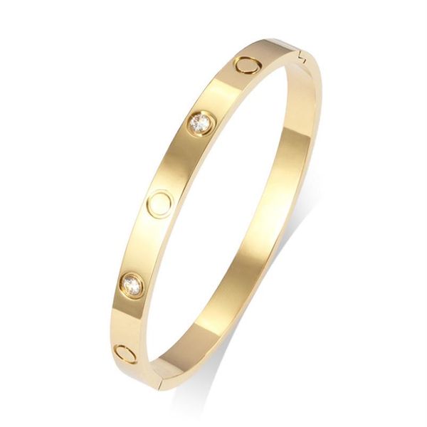 fashion designer woman men bangle bracelet jewelry silver gold titanium steel buckle clasp bracelet with original bag2435, Black
fashion designer woman men bangle bracelet jewelry silver gold titanium steel buckle clasp bracelet with original bag2435, Black