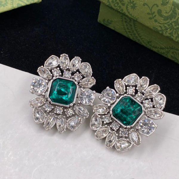 green white gem rhinestone luxury stud earrings designer for woman personality girl ladies earrings aretes wedding party gift jewelry bridal, Golden;silver
green white gem rhinestone luxury stud earrings designer for woman personality girl ladies earrings aretes wedding party gift jewelry bridal, Golden;silver