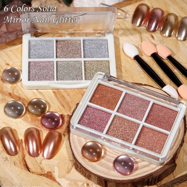 nail glitter 6 colors laser solid mirror powder art pigment dusts s uv gel polish decorations accessories manicure tool 230422, Silver;gold
nail glitter 6 colors laser solid mirror powder art pigment dusts s uv gel polish decorations accessories manicure tool 230422, Silver;gold