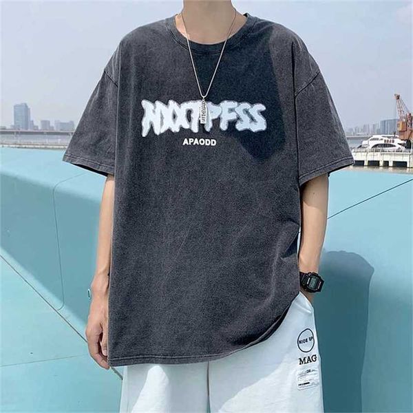 20% off trendy t-shirt street men's summer washable old american short oversize print 5/4 sleeve, White;black
20% off trendy t-shirt street men's summer washable old american short oversize print 5/4 sleeve, White;black