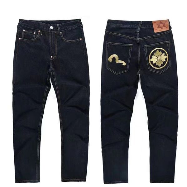 european and american designers men's jeans casual vintage evisued pants -shaped embroidery harajuku streetwear embroidery hip hop jea, Blue
european and american designers men's jeans casual vintage evisued pants -shaped embroidery harajuku streetwear embroidery hip hop jea, Blue