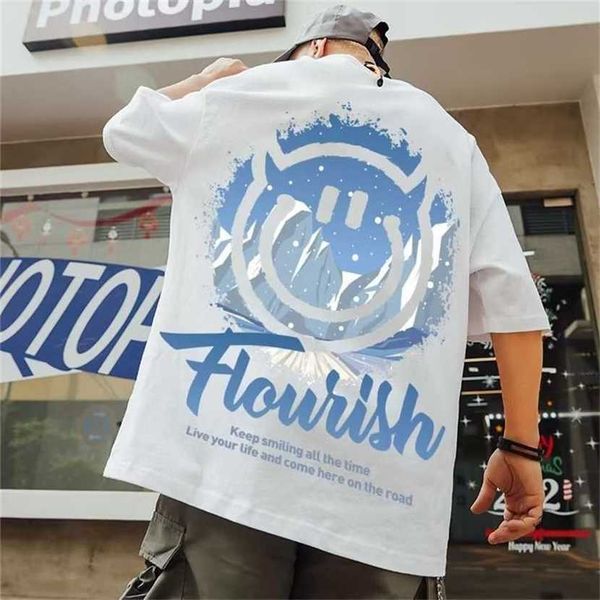 24% off fashion short sleeved t-shirt anime style men women's summer loose and versatile cartoon print sentiment, White;black
24% off fashion short sleeved t-shirt anime style men women's summer loose and versatile cartoon print sentiment, White;black