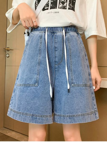 women's shorts surmiitro m6xl plus size denim 2023 summer korean fashion blue wide leg casual high waist pants jeans female 230422, White;black
women's shorts surmiitro m6xl plus size denim 2023 summer korean fashion blue wide leg casual high waist pants jeans female 230422, White;black