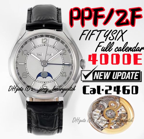 zf luxury men's watch 4000e fiftysix full calendar moon phases, 40* 11.6mm cal.2460 automatic chain up movement, 40 hours power reserve, Slivery;brown
zf luxury men's watch 4000e fiftysix full calendar moon phases, 40* 11.6mm cal.2460 automatic chain up movement, 40 hours power reserve, Slivery;brown