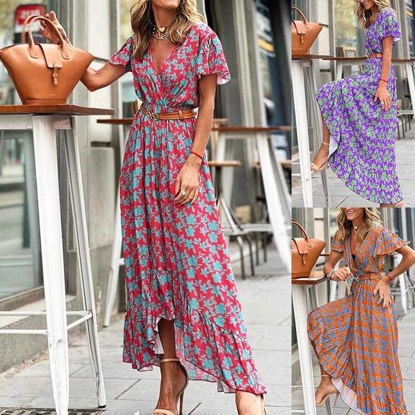 womens clothing summer fashion casual dresses v neck short sleeve irregular hem, Black;gray
womens clothing summer fashion casual dresses v neck short sleeve irregular hem, Black;gray