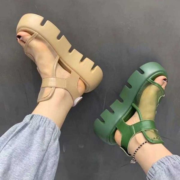 sandals sandals women 2022 summer new fashion thickbottomed breathable eugene yarn mesh magic paste roman sandals hook loop j230422, Black
sandals sandals women 2022 summer new fashion thickbottomed breathable eugene yarn mesh magic paste roman sandals hook loop j230422, Black