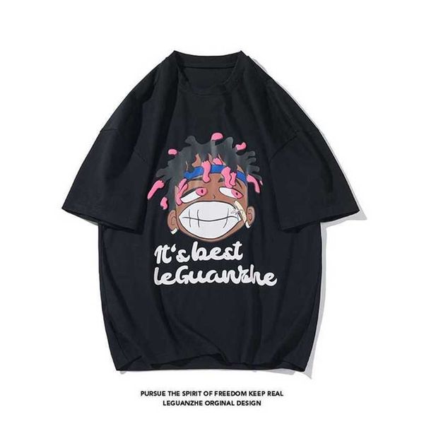 22% off american printed short sleeved t-shirt for men in with design sense of niche street oversize trendy top, White;black
22% off american printed short sleeved t-shirt for men in with design sense of niche street oversize trendy top, White;black