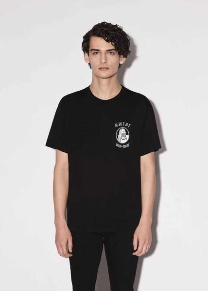 designer clothing tees tshirt amiiri new summer versatile short sleeve loose round neck casual t-shirt luxury streetwear for sale, White;black
designer clothing tees tshirt amiiri new summer versatile short sleeve loose round neck casual t-shirt luxury streetwear for sale, White;black
