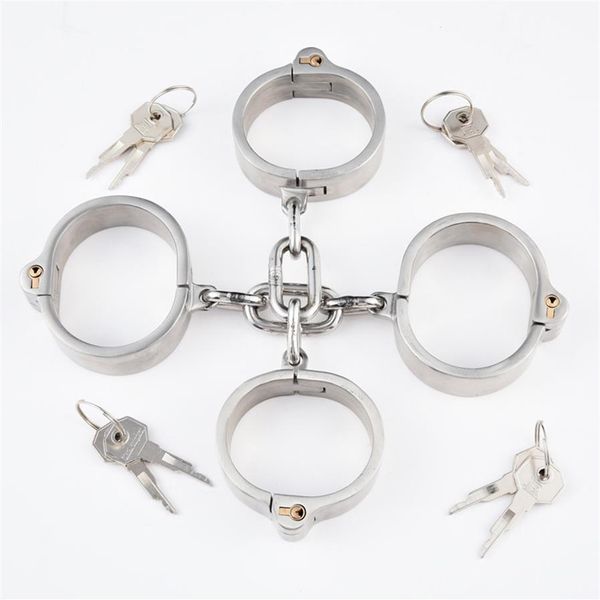 stainless steel handcuffs ankle cuff with chain bondage stealth lock design hand cuffs restraints fetish tiys for women men225f
stainless steel handcuffs ankle cuff with chain bondage stealth lock design hand cuffs restraints fetish tiys for women men225f