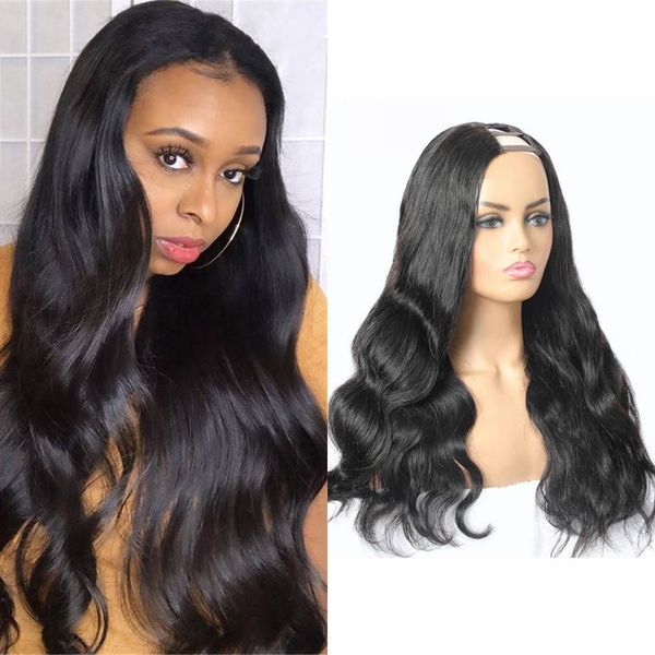 brazilian human hair u part wig glueless none lace body wave wigs middle part for women 8-24 inch, Black;brown
brazilian human hair u part wig glueless none lace body wave wigs middle part for women 8-24 inch, Black;brown