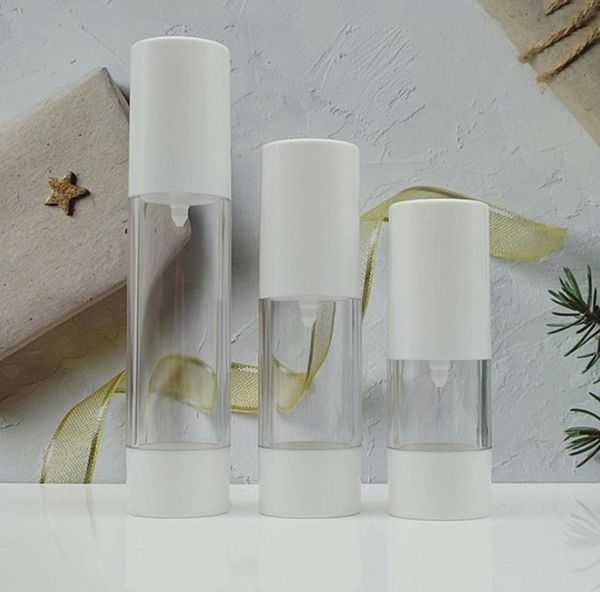 15ml 30ml 50ml empty bottles vacuum pump spray bottle clear airless cosmetic container travel accessories
15ml 30ml 50ml empty bottles vacuum pump spray bottle clear airless cosmetic container travel accessories