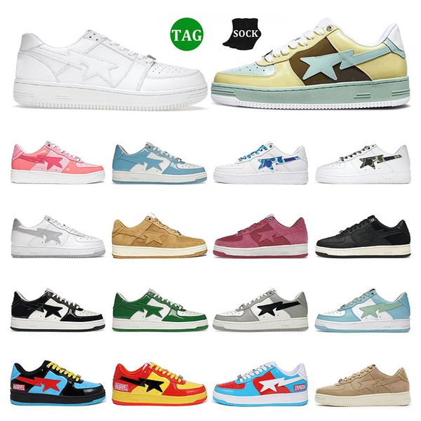 bapestas with box casual shoes stas sk8 low bapesta men women black white camo blue green pink suede brown beige leather mens womens trainer
bapestas with box casual shoes stas sk8 low bapesta men women black white camo blue green pink suede brown beige leather mens womens trainer