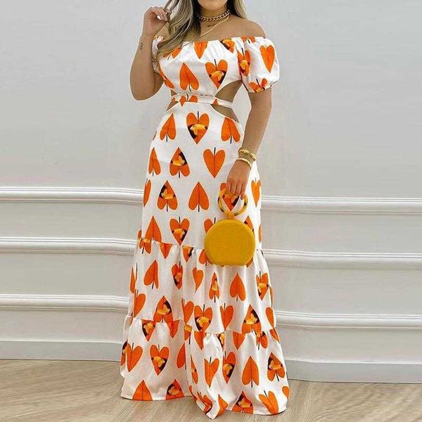 summer holiday off shoulder the dresses waist hollow out long short sleeve dress, Black;gray
summer holiday off shoulder the dresses waist hollow out long short sleeve dress, Black;gray