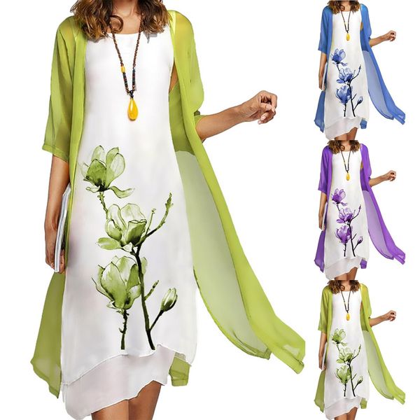 dresses 2023 new summer ink painting woman dress two piece cardigan long dress casual loose vestidos chiffon dresses robe plus size 3xl, Black;gray
dresses 2023 new summer ink painting woman dress two piece cardigan long dress casual loose vestidos chiffon dresses robe plus size 3xl, Black;gray