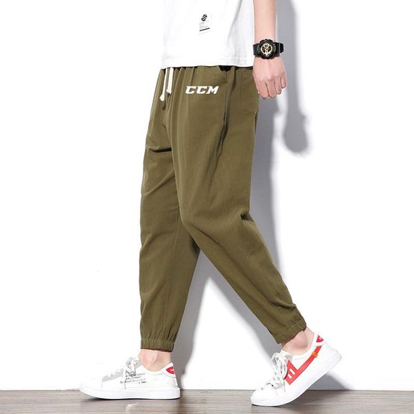 pants ccm linen cotton joggers men summer casual slim anklelength trousers men lightweight solid breathable streetwear sweatpants men, Black
pants ccm linen cotton joggers men summer casual slim anklelength trousers men lightweight solid breathable streetwear sweatpants men, Black